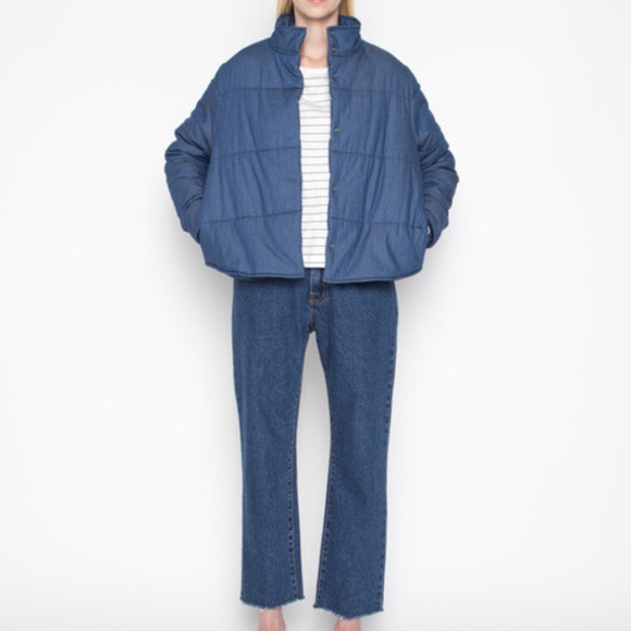 Denim puffer jacket from Oak & Fort - Picture 1 of 4